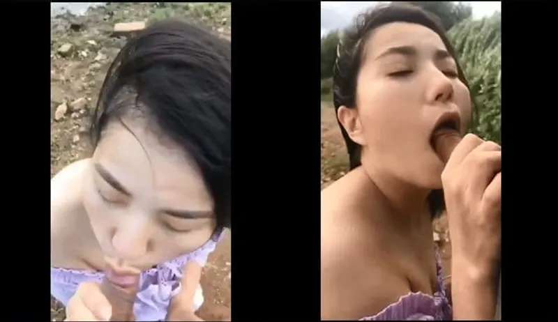 Người yêu bj cho bạn gái bên bờ sông