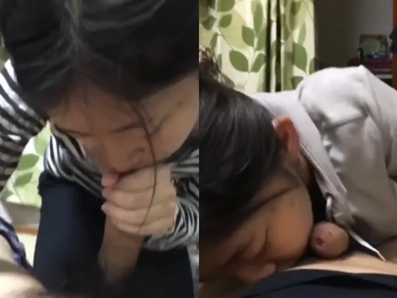 Con chị họ dâm dê mút cậu bé còn nuốt tinh